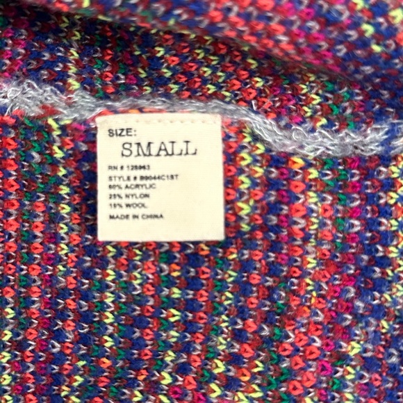 Rocks & Indigo Open cardigan with Aztec design Size Small - Picture 4 of 8